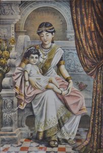 Mahaprajnapati with Prince Siddhartha