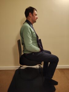 Chair posture image